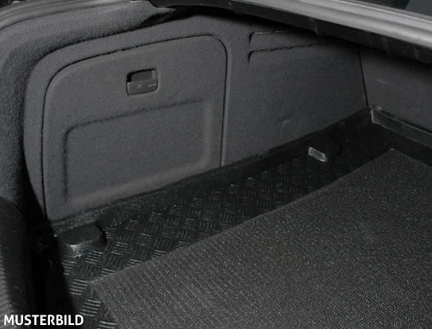 Kofferraumwanne Anti-Rutsch MINI COOPER S 2014-heute 5-türer unterer Ladeboden